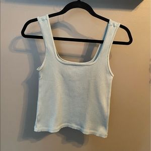 Ribbed Green Dynamite Tank Top
